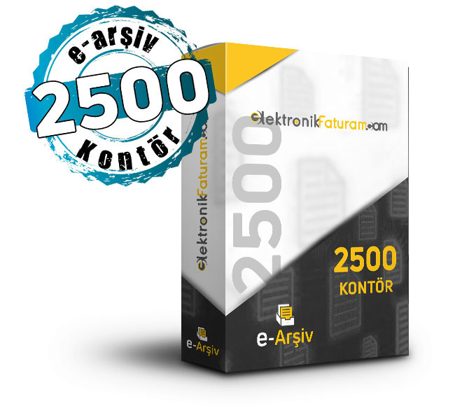 e-arsiv-2500-kontor e-arsiv 2500 kontor