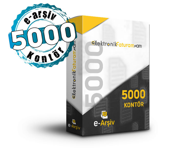 e-arsiv-5000-kontor e-arşiv 5000 kontör